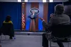 Pentagon Press Secretary John F. Kirby briefs the press, the Pentagon, Washington, D.C., Feb. 8, 2021. (DoD Photo by U.S. Air Force Staff Sgt. Jack Sanders) Staff Sgt. Jack Sanders