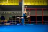 Ashlinn Tuning during a practice session at Excel Gymnastics. KATIE STARK
