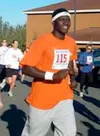 Francois Gomiz (above) runs among a group competing in the first
annual Job Corps Student Government 5K Run/Walk. Submitted
photo.