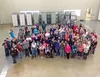 Dozens of Mat-Su Career and Technical High School students enjoy a ‘Locked In’ overnight activity at the school. Courtesy photo