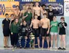 The Colony Knights earned the Region III swimming and diving boys team title. Courtesy of Colony High School