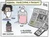 American Newspapers Editorial Cartoon