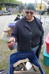 Booths, shops, food and music were all present at the event held each year for all ages to see the fiery wonders of blacksmithing, pouring hot iron and pottery. Tim Rockey/Frontiersman