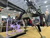 A crowd of people stopped by the Alaska Machine Gun Association display during the Alaska Outdoorsman Show. The AMGA answered questions about machine gun ownership laws and engaged with atten