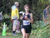 Wasilla junior Hailee Giacobbe rounds a curve in the second lap of the girls varsity race during the George Plumley Invitational Saturday at Palmer High School. Jeremiah Bartz/Frontiersman