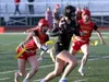 Wasilla's Daphnie Olsen runs after the catch during a win over West Valley. Bruce Eggleston/matsusports.net