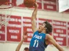 Palmer’s Connor Lonney goes to the rim for a slam dunk during Friday’s win over the Wasilla Warriors at Wasilla High School. ROBERT DeBERRY/Frontiersman.com
