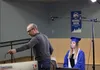 Colony High School's Brian Mead prepares for Palmer High senior Madison Drawdy recording her rendition of "Million Dreams." Tim Rockey.Frontiersman