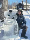 The 5th Annual Talkeetna Ice Festival takes place  February 5-8 with ice carving, live performances and more. Courtesy Denali Arts Council