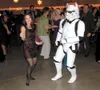 Alaska State Fair’s annual Holiday Ball had a surprise visit
from a Star Wars Stormtrooper Friday night at Raven Hall. (Photo
courtesy of Kent Hermon)