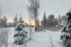Starting in 2024 two new public use cabins will join this winter view of the Kesugi Ken public use cabin area.  Amy Bushatz/For the Frontiersman