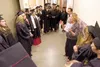 Mat-Su Central School advisor Vicki DeWalt gives last-minute instruction to the 2010 Mat-Su Central graduating class. Mat-Su Central has become the largest school in the Valley with 1,500 stu