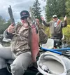 Doug holds up his second silver of the day while Bill can’t even get a bite! Kyle Wilkinson/For the Frontiersman