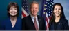 Senators Dan Sullivan and Lisa Murkowski, and Representative Mary Sattler Peltola Courtesy photos