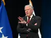 Secretary of the Air Force Frank Kendall takes questions from the audience at the National Defense Transportation Meeting in the Gaylord Hotel, National Harbor, Prince George's County, Md., O
