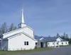 The First Baptist Church is moving and not taking its building
along. Fred Meyer purchased the church and lot it is located on,
with plans to build a store there this summer. The company says