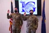 U.S. Air Force Master Sgt. Scott Reynolds, the 673d Air Base Wing Inspector General superintendent of inspections, and U.S. Air Force Tech. Sgt. Lindsay May, the 673d ABW IG inspections and e