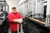 Randy Miller stands inside a storage facility for medical equipment that will soon serve as a distribution center. Jacob Mann/Frontiersman.com