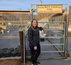 Milena Sevigny stands in front of the new Kids Kupboard garden area. Jacob Mann/Frontiersman