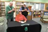 Recent Colony High School graduate Ty Farber at a ceremony to sign his National Letter of Intent to play football at Linfield College in Oregon. He’ll join older brother Trey on the Division 