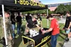 {span}Staff Sgt. Justin Zorn, recruiter, Tempe Recruiting Company, engages a potential lead, prior to Arizona State University’s Salute to Service college football game between ASU and the Un