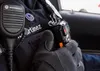 Department of Defense Police Officer Richard Martinez, a patrol officer with the 673d Security Forces Squadron turns on a new body camera during a routine stop Jan. 8, 2021, at Joint Base Elm