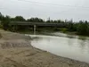 The Little Su in Houston near the Parks Highway on Friday, August 25, while swollen, was not bankfull. Katie Stavick/Frontiersman