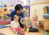 Photo By Airman 1st Class Crystal Jenkins | Nelia McKeown, a Sitka Child Development Center child and youth program assistant