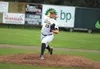 Stephen Kolek fires a ptich for the Mat-Su Miners during a 9-3 victory over the Peninsula Oilers that clinched the Miners the 2016 Alaska Baseball League title. Kolek, an incomnig sophomore a