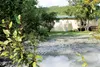 The lawn of a house on the property of Colleen Boyle is slowly becoming a swamp of silt and water, as the Matanuska River flows over the small embankment behind the building. KADEN WEAVER/Fro