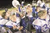 ROBERT DeBERRY/Frontiersman The Palmer Moose celebrate after
beating the Service High Cougars 28-14 Friday at the Anchorage
Football Stadium. The win gives Palmer a spot at next week's State

