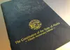 A copy of the Alaska Constitution is seen on Thursday, July 28, 2022. James Brooks/Alaska Beacon