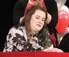 Courtney Anthony, a 2016 graduate of Wasilla High School, seen here signing her National Letter of Intent to play volleyball at Edmonds Community College, has been named the NWAC Defensive Pl