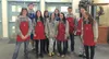 Students from Mat-Su Central School who volunteered during the 2016 Project Homeless Connect event at the Menard Center in Wasilla. Photo by Courtaney Simmons