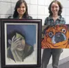 Brooke Morgan and Melissa Gianopoulos. (Photo courtesy of Mat-Su
College)