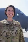 Alaska Air National Guard Capt. Sara Warren, an HC-130J Combat King II combat systems officer with the 211th Rescue Squadron, was responsible for calculating the data necessary to jump parare