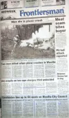 Front page of the Sept. 18, 1991, Mat-Su Valley
Frontiersman.