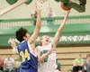 ROBERT DeBERRY/Frontiersman Colony High School senior point
guard John Palmer, right, is a four-year starter for the Knights
and has been named to the first team of the Alaska Newspapers
Inc.
