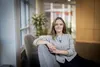 Portrait of nursing student Charlotte Brown at Claire Fagin Hall. Courtesy of Eric Sucar/University of Pennsylvania