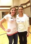 Holly Christiansen, left, and Bree Hitchcock of the Magic Yarn Project. Submitted photo