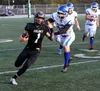 Colony’s Michael Bradley breaks free on a fake punt during a 28-13 win over Palmer Thursday. Photos Courtesy of Bruce Eggleston/matsusports.net