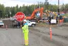 Emergency services crews responded to the area of Parks Highway and Lucus Road in Wasilla Tuesday morning after road construction crews working in the area ruptured a gas line. The Parks High