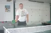 GREG JOHNSON/Frontiersman Howie Marks plays a game of table
tennis with a member at the Boys and Girls Club of Mat-Su in
Wasilla. As the new manager of the club, Marks is so far undefeated
at