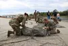Soldiers assigned to 9th Engineer Battalion, 2nd Armored Brigade Combat Team, 3rd Infantry Division, train for the 14th Annual Lt. Gen. Robert B. Flowers Best Sapper Competition at Jekyll Isl