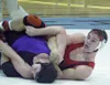 Wasilla junior Jed Wade works a pin combination on an opponent
in the Bob Bailey Chugiak Invitational earlier this season. Wade
recently earned high school All-American status with a third-pl
