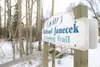 ROBERT DeBERRY/Frontiersman A $33,000 grant from the Mat-Su
Health Foundation has helped make many improvements to the Michael
Janecek Running Trails at Palmer High School.