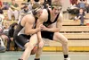 Palmer’s Caleb Nielsen grapples with Colony’s Austin Rench during the 182-pound final at Saturday’s Colony Invitational at Colony High School. Nielsen beat Rench in extra time 4-2. ROBERT DeB