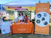 Blaze Bell, right, Recover Alaska’s communications manager, staffs a booth with Mary Simpton at a 2024 event. Photo courtesy of Recover Alaska