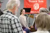 Mat-Su Chorus director Anna Crowther at Thursday's rehearsal. (Matt Hickman/Frontiersman)