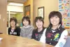 Four exchange students from Saroma, Japan, are, from left,
Momoko Hasegawa, Ayaka Ida, Riko Sumiyoshi and Haruka Saeki. The
girls are visiting Palmer Junior Middle School as part of an
exchan